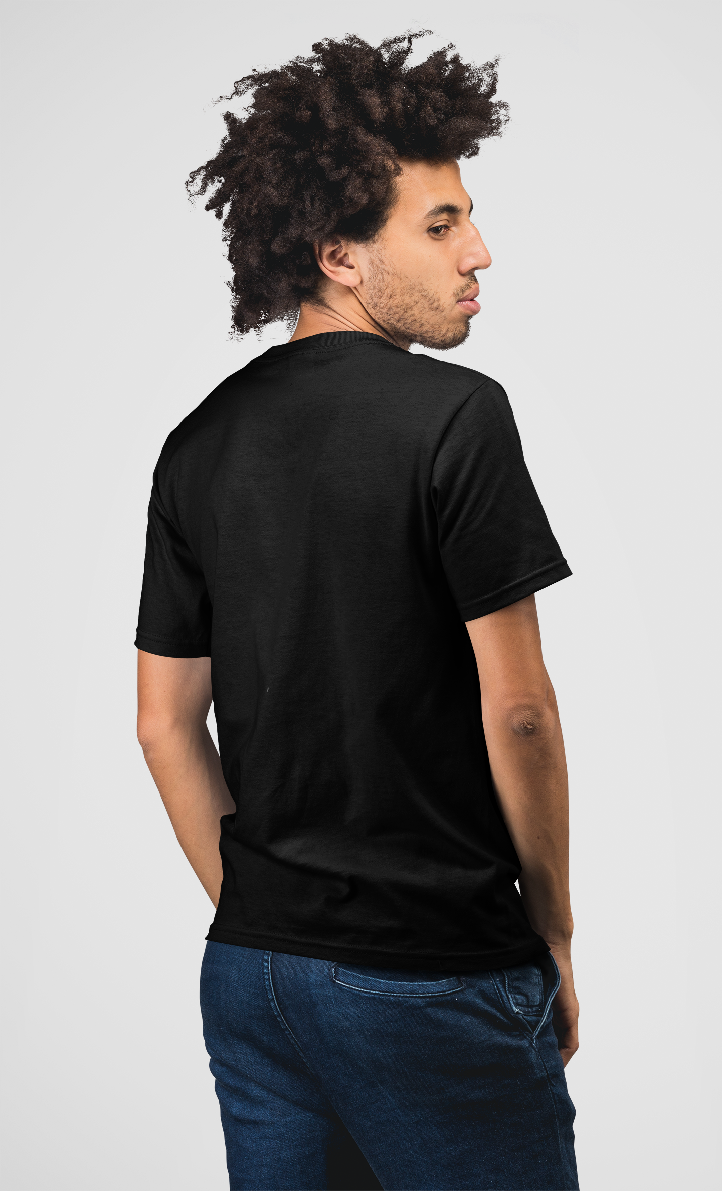 Black T-shirt Men