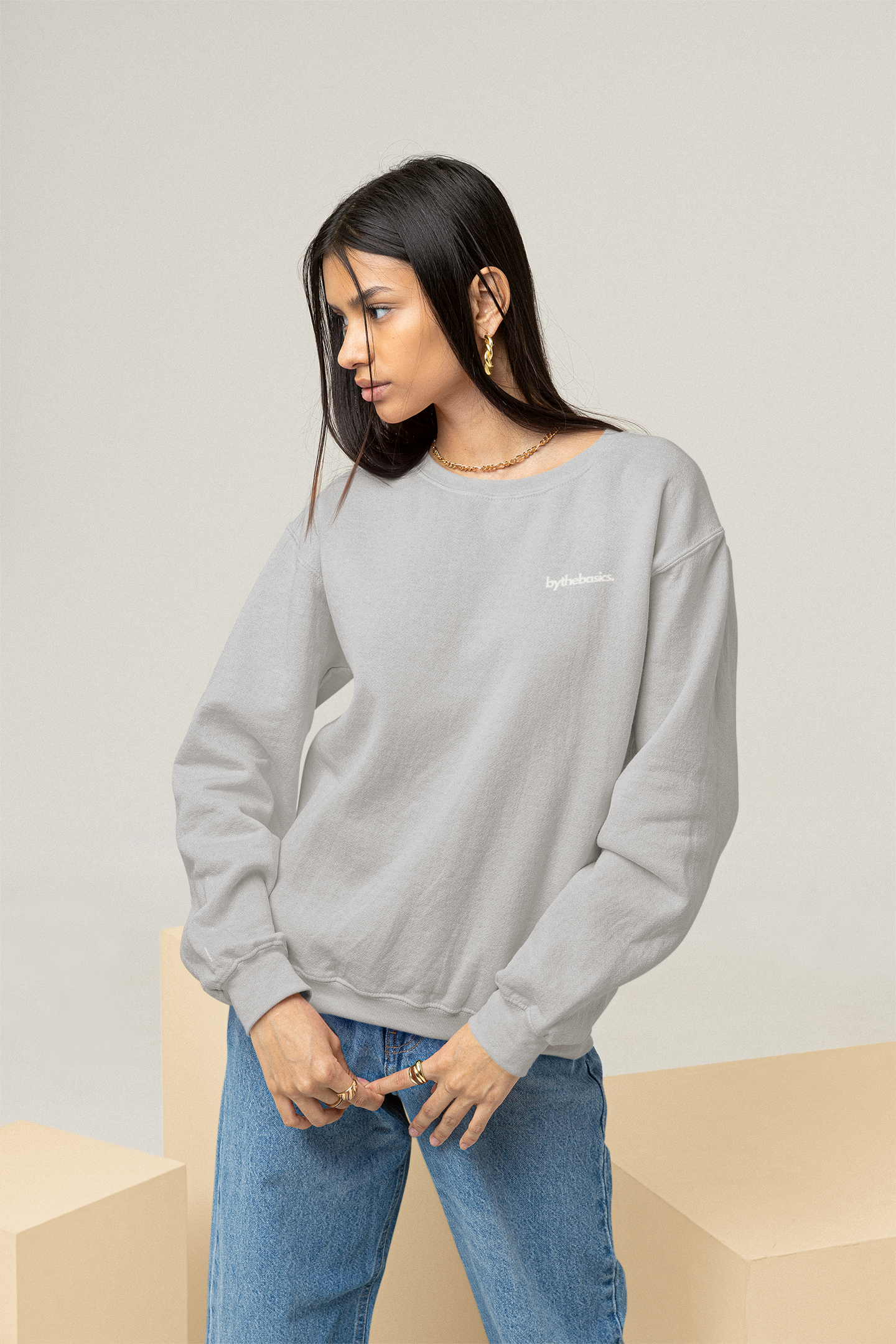 Grey Sweatshirt Women