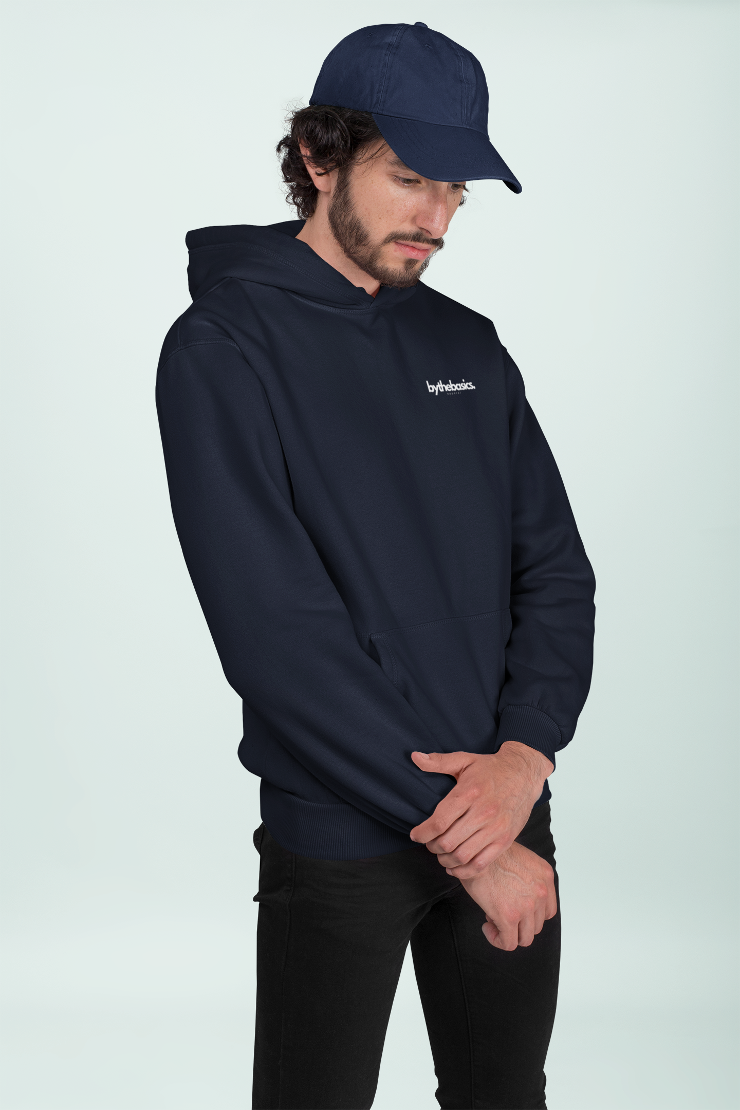 Navy Hoodie Men