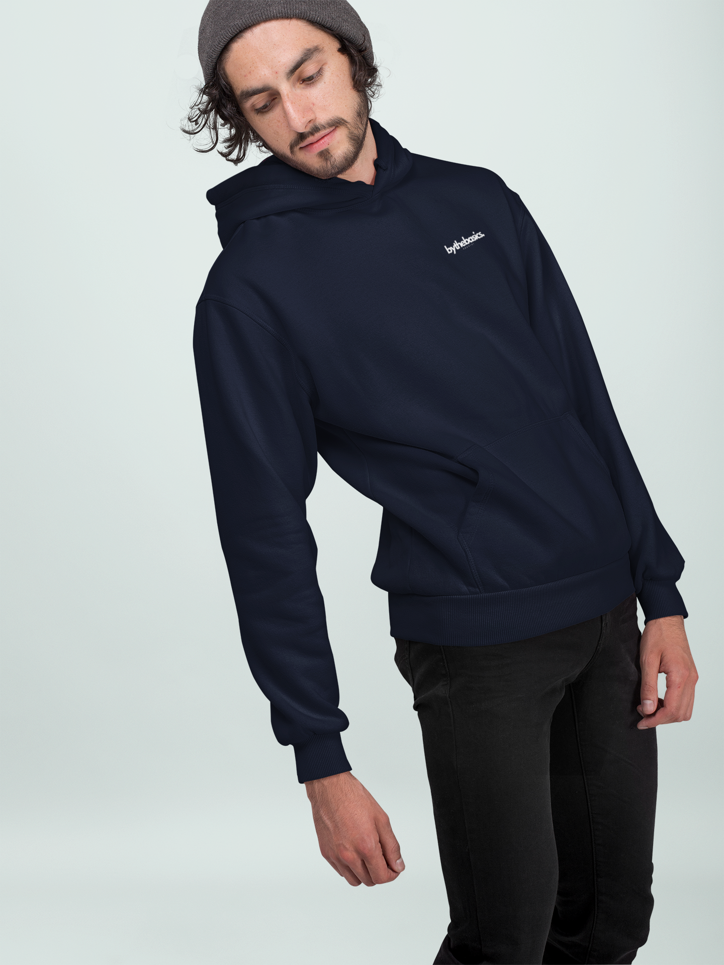 Navy Hoodie Men