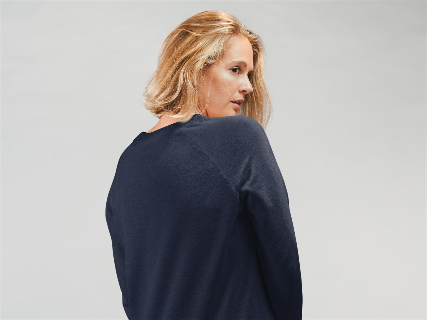 Navy Sweatshirt Women