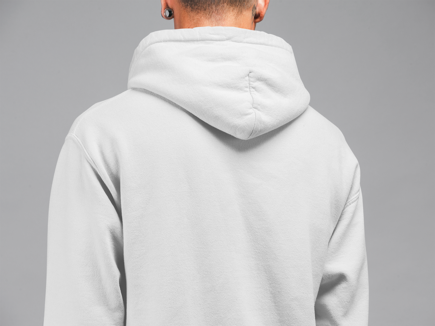 White Hoodie Men