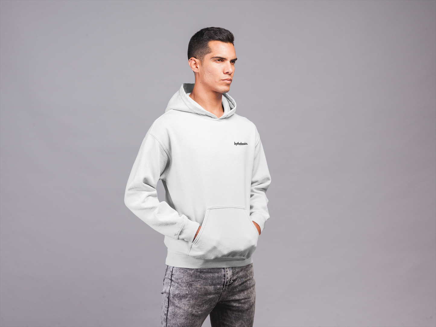White Hoodie Men