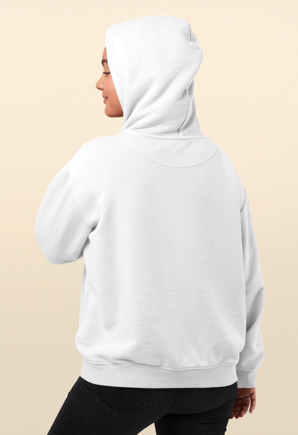 White Hoodie Women