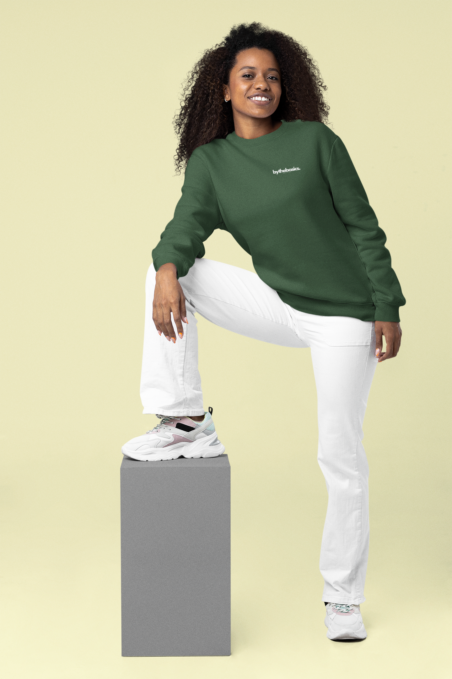 Army green sweatshirt women