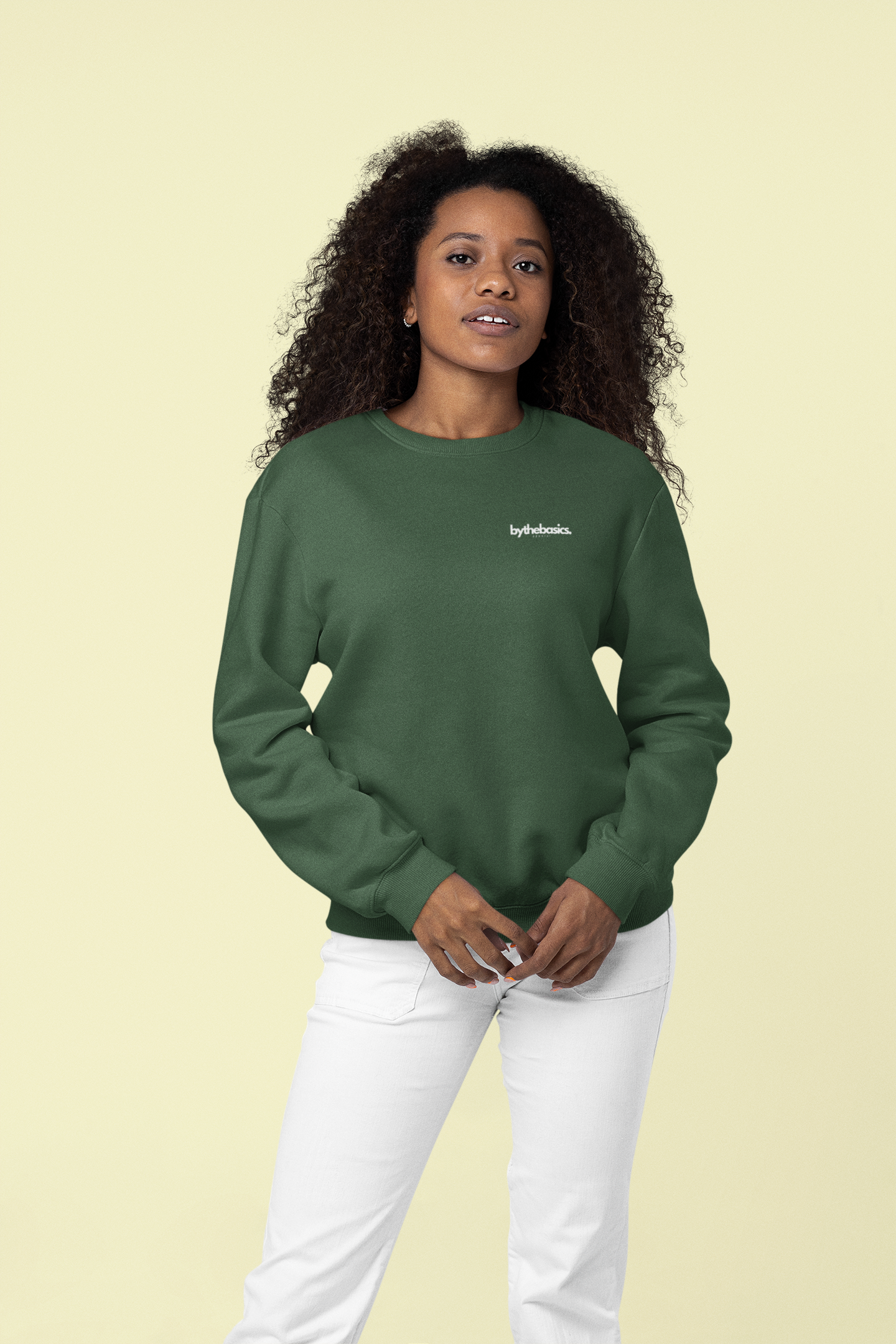 Army green sweatshirt women