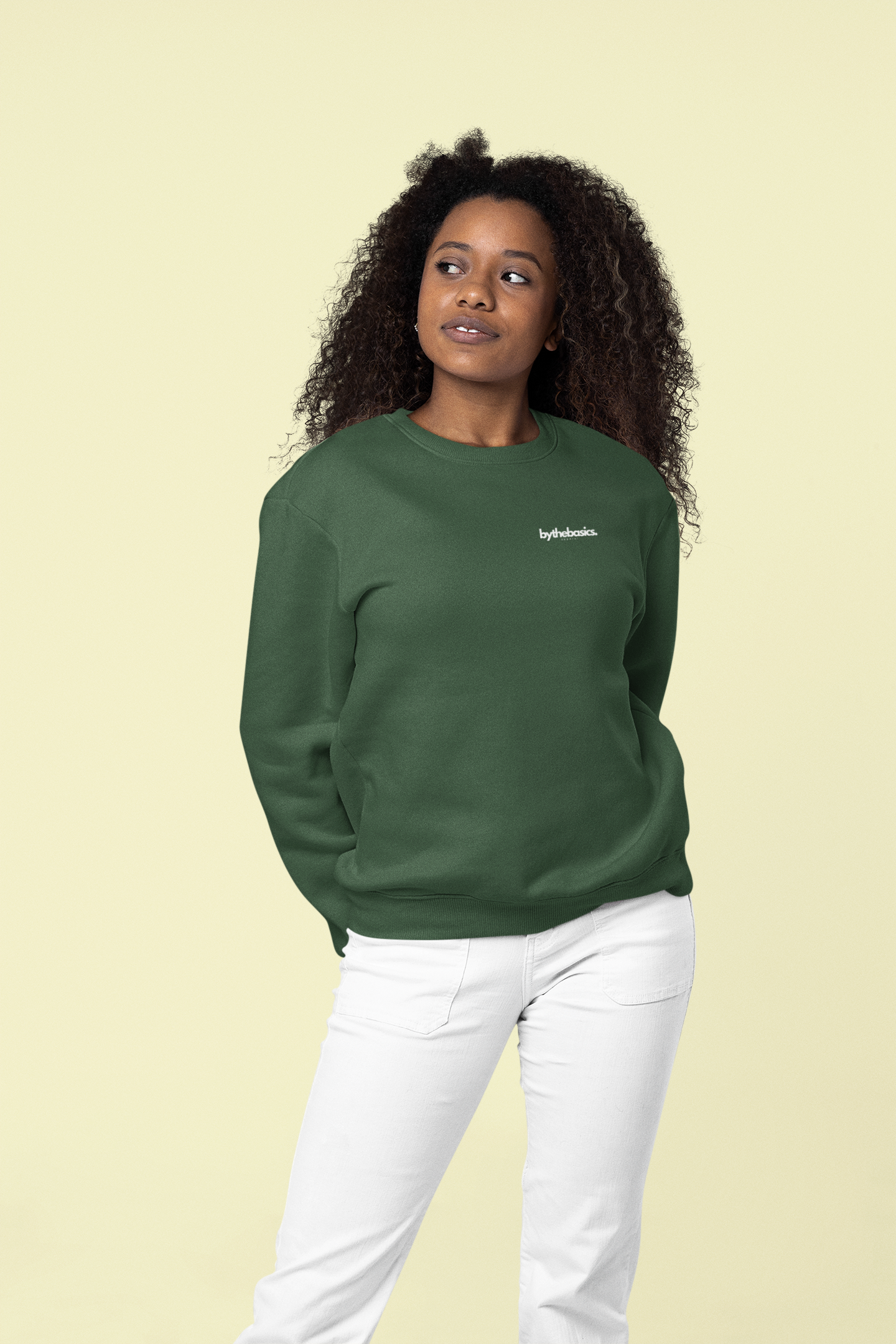 Army green sweatshirt women