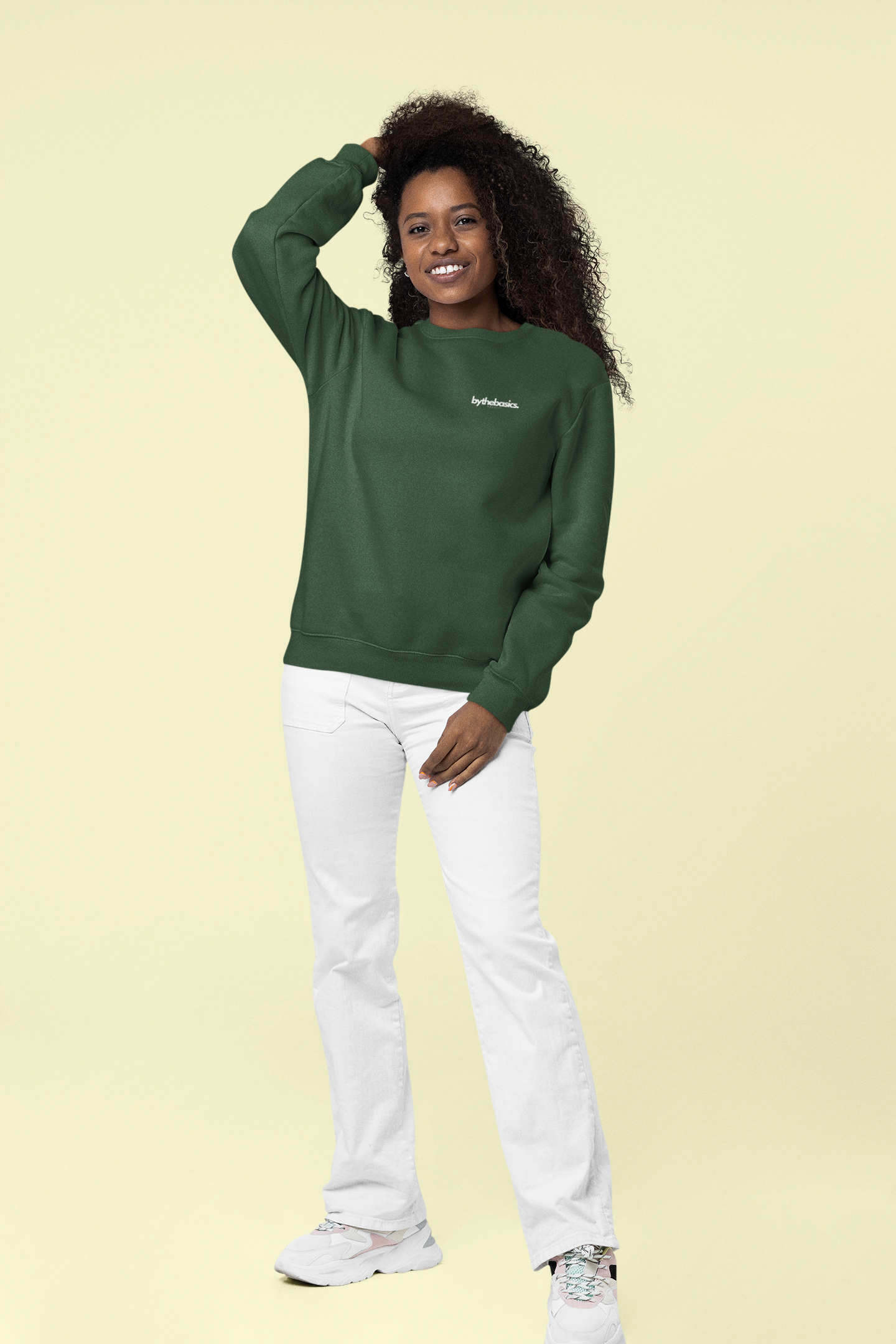 Army green sweatshirt women